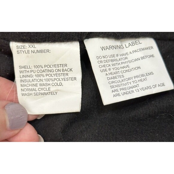 Hunting Vest XXL Cold Weather Gear Quilt Lined Game Pouch Mens Realtree Camo - Picture 16 of 16